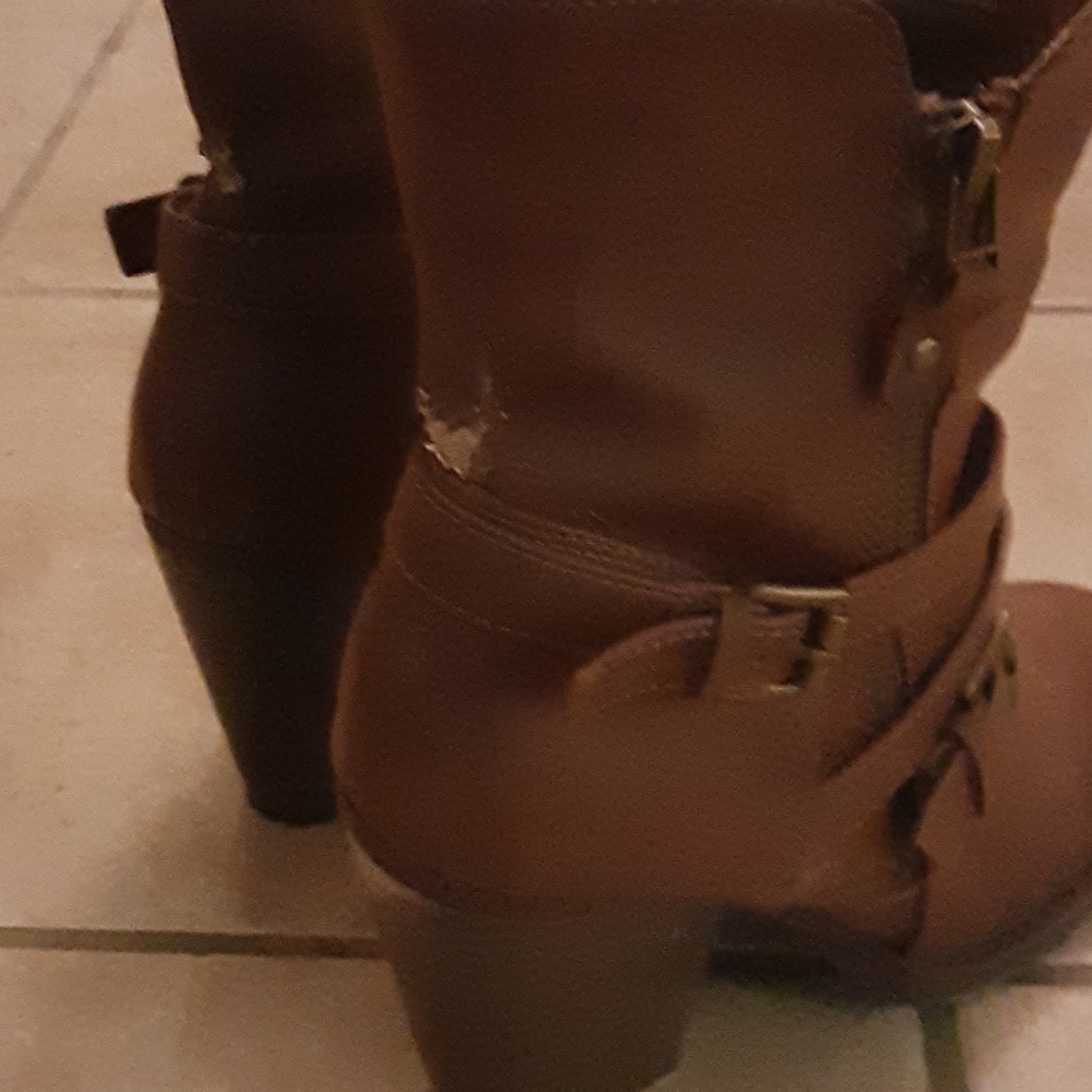 Brown Booties - Picture 2 of 3